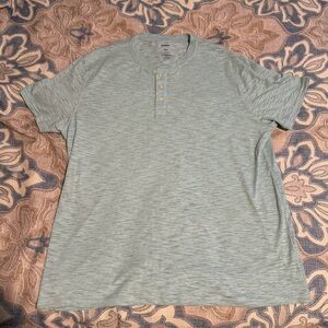 Men's Light Blue Sonoma Henley Shirt XXL